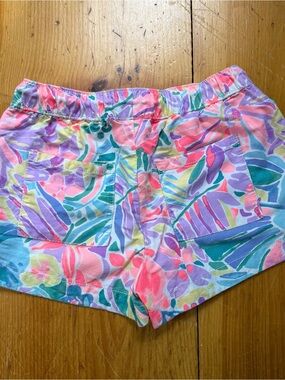 OshKosh B'gosh Bright Floral Elastic Waist Shorts